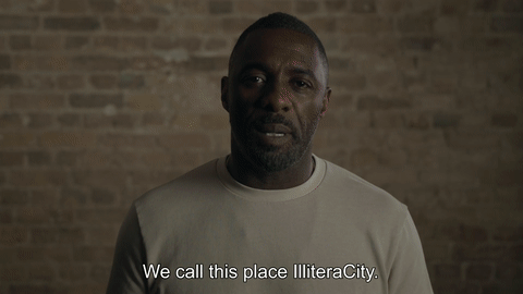 Idris Elba talking about Sam Pierpoint's paper city